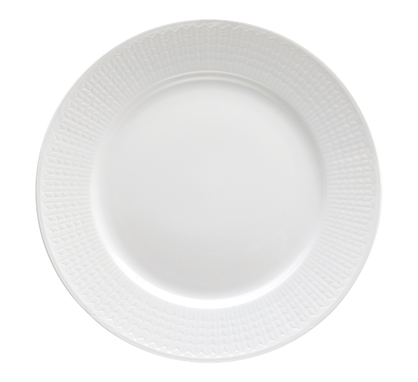 Swedish Grace Snø tallerken flat 27 cm fra Rörstrand