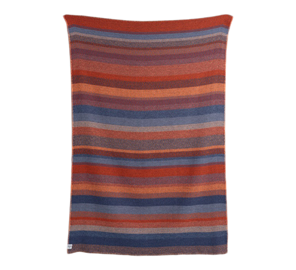Fri pledd Late fall 150x210 cm fra Røros Tweed
