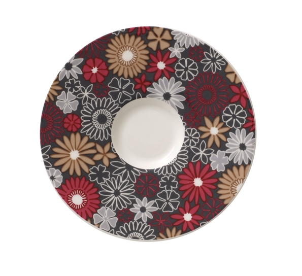 Caffe Club Fiori kaffekopp skål fra Villeroy & Boch