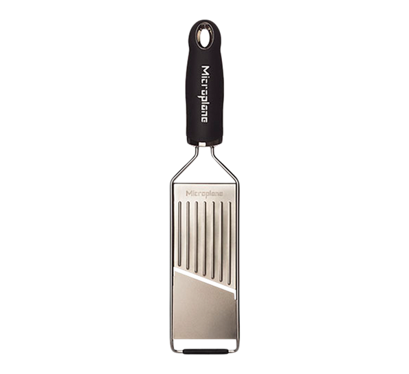 Gourmet mandolinjern sort fra Microplane