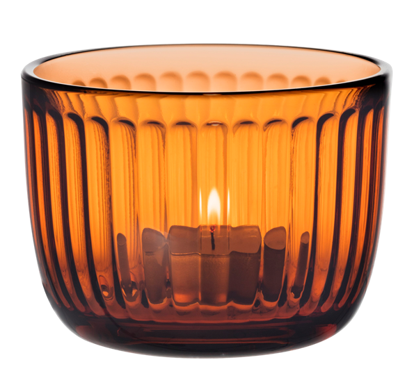 Raami lyslykt sevilla oransje fra Iittala