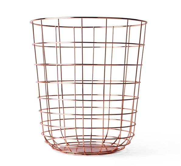 NORM wire bin kobber fra Audo Copenhagen