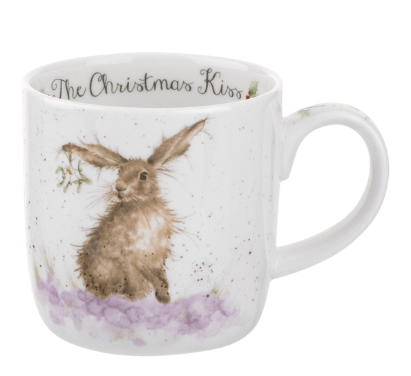Wrendale the christmas kiss krus fra Wrendale Designs