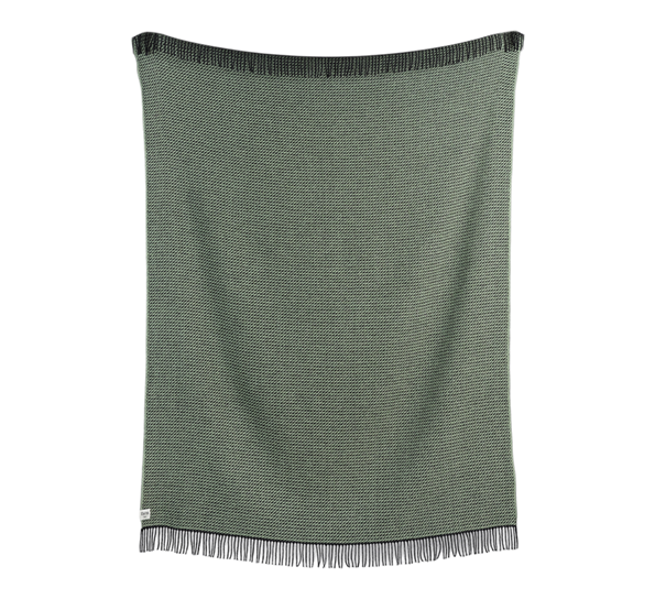 Frogner pledd grønn fra Røros Tweed