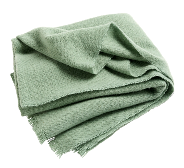 Mono pledd verdigris green fra HAY