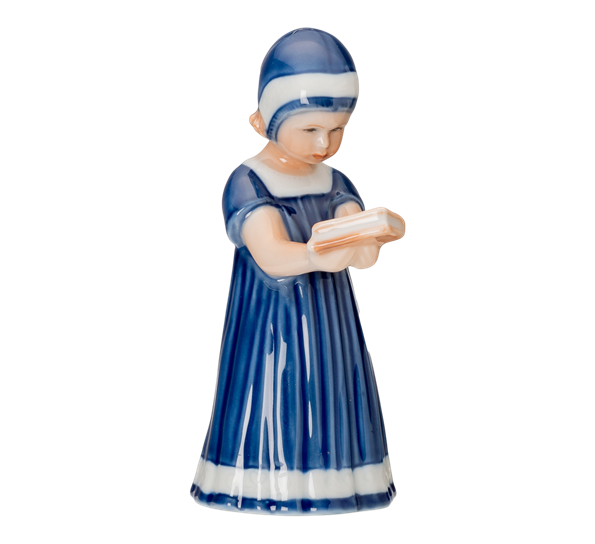 Elsa figur med bok 13 cm fra Royal Copenhagen