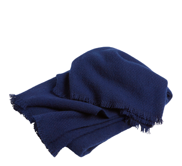Mono blanket midnight blue fra HAY