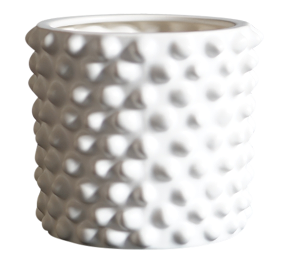 Cloudy krukke hvit ø15cm h13cm fra DBKD