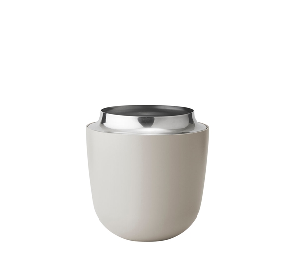 Concave vase medium sand fra Stelton