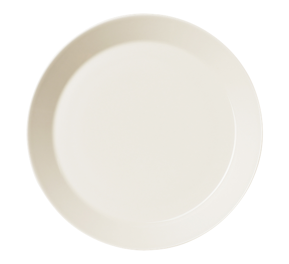 Teema tallerken 23 cm hvit fra Iittala