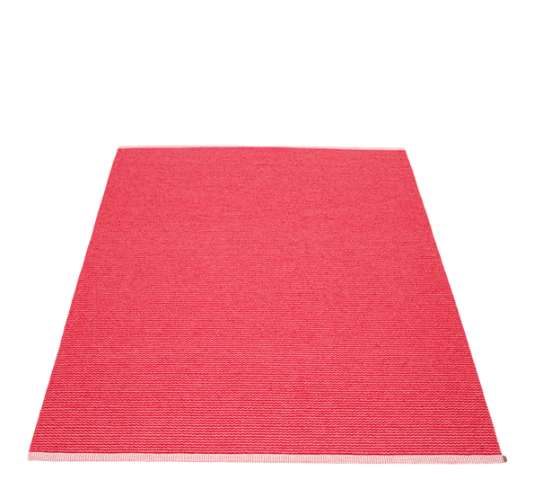 Mono matte cherry 140x200 cm fra Pappelina