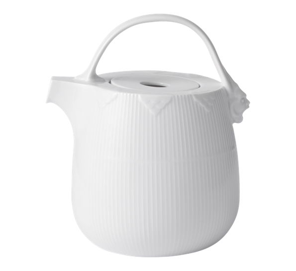 White Elements tekanne 95 cl fra Royal Copenhagen