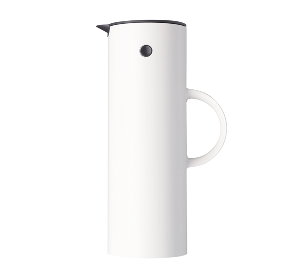 EM 77 termokanne 1 l hvit fra Stelton