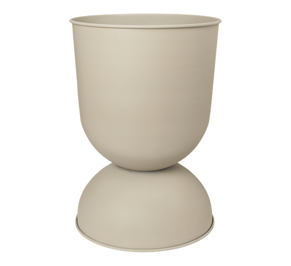 Hourglass krukke liten ø30 h42,5 cm cashmere fra Ferm Living