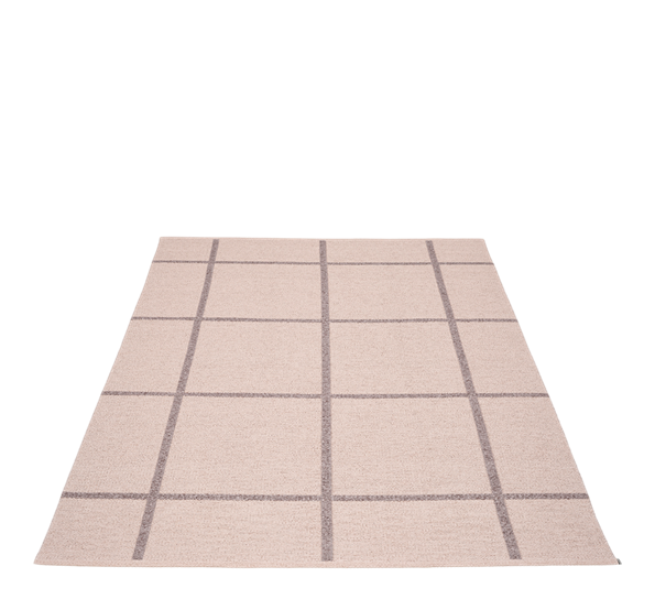 Ada matte pale rose 180x260 cm fra Pappelina