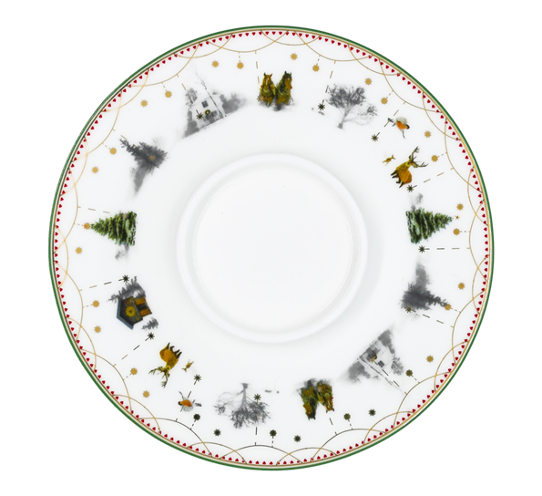 Julemorgen Story lysestake til Ø5 cm lys fra Wik & Walsøe