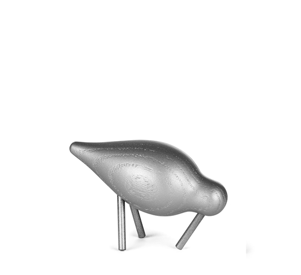 Shorebird liten silver limited edition fra Normann Copenhagen
