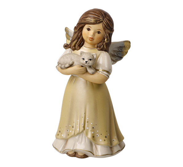 Champagne engel Cuddle Time 14 cm fra Goebel