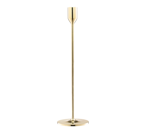 Nattlight lysestake 36,5 cm messing fra Skultuna