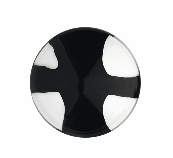 Aarre Simpukka Svart Hvit 94X108mm fra Iittala