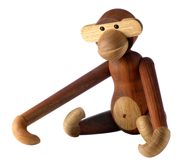 Apekatt stor fra Kay Bojesen