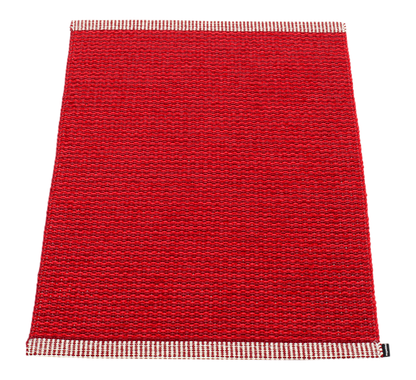 Mono matte mørk rød 60x85 cm fra Pappelina