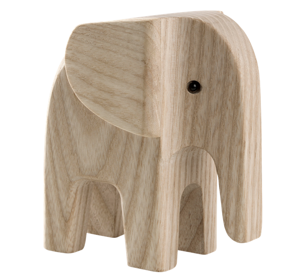 Elefant ask 7 cm fra Novoform