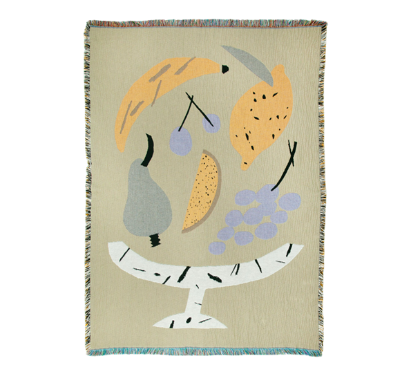 Lanza pledd 137 x 178 cm fra Slowdown Studio