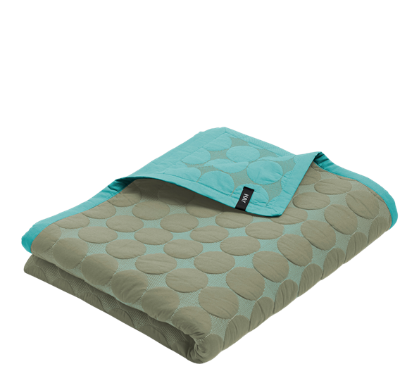 Mega dot sengeteppe 235x245 oliven fra HAY