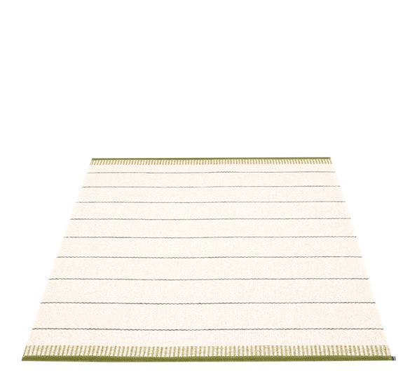 Belle matte mørk oliven 230x320 cm fra Pappelina