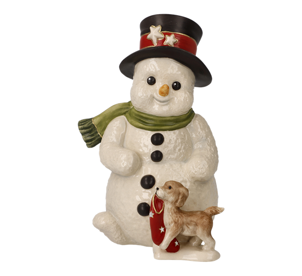 Snømann My Faithful Friend 12 cm fra Goebel