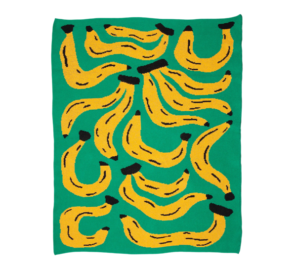 Bendy Nanas Mini Blanket 76 x 100 cm fra Slowdown Studio