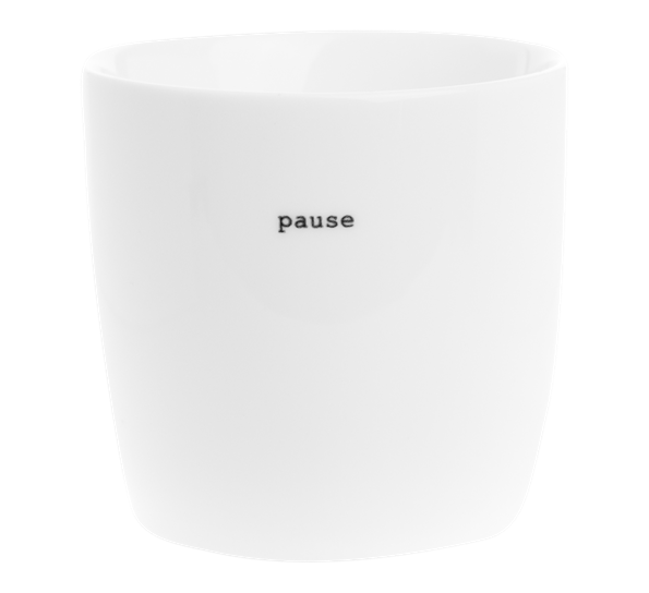 Krus Pause 30 cl hvit fra Sögne Home