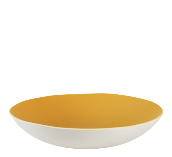 Jardin De Maguelone pastatallerken 23 cm Curcuma fra Jars Céramistes