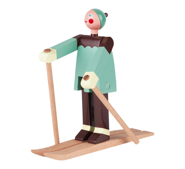 Skiløper Boje fra Kay Bojesen