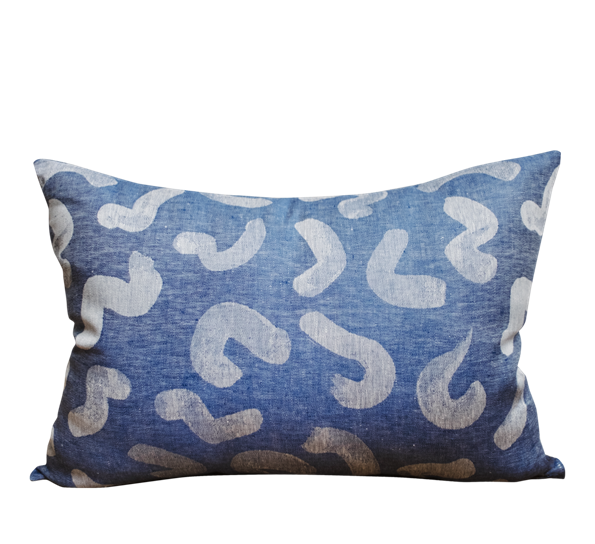 Udon putetrekk 48x68 cm blått fra Fine Little Day