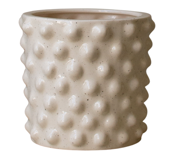 Cloudy krukke ø15 cm h13 cm vanilje fra DBKD