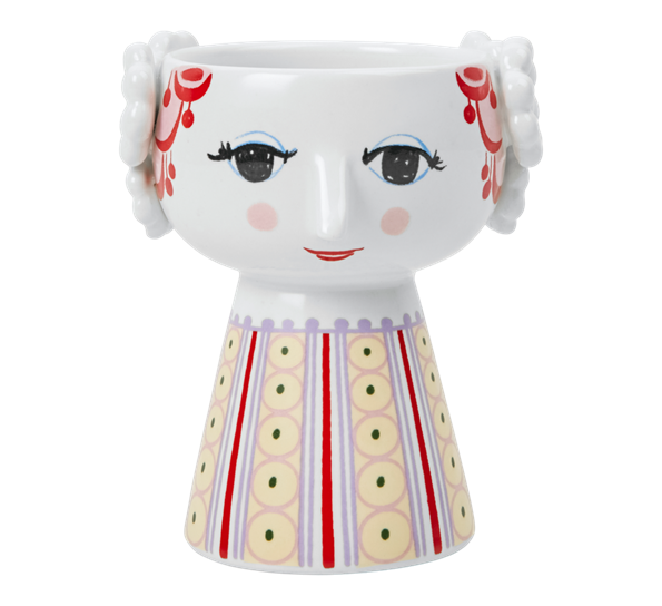 Eva lysestake h9,5 cm lavendel fra Bjørn Wiinblad