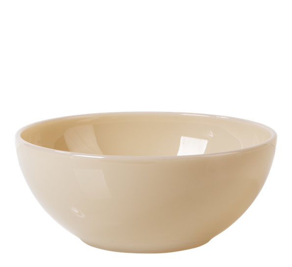 Milk skål ø17,9 cm almond fra Lucie Kaas