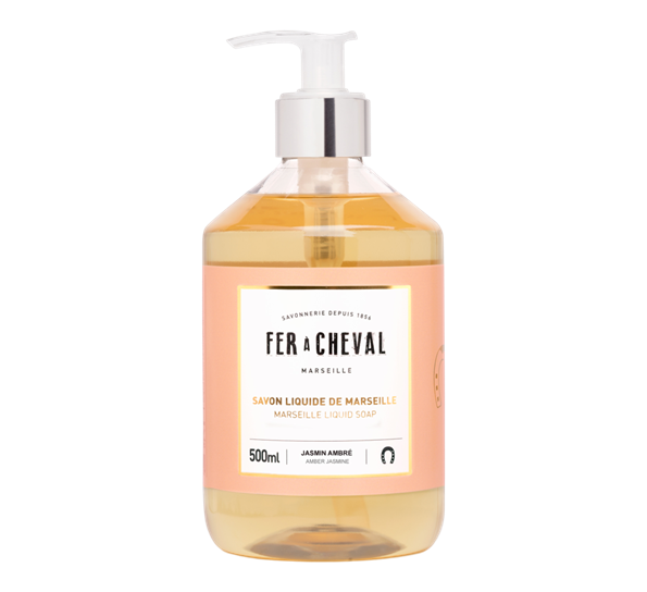 Marseille flytende såpe amber jasmin 500ml fra Fer á Cheval