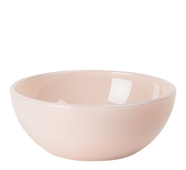 Milk skål ø10 cm fersken fra Lucie Kaas