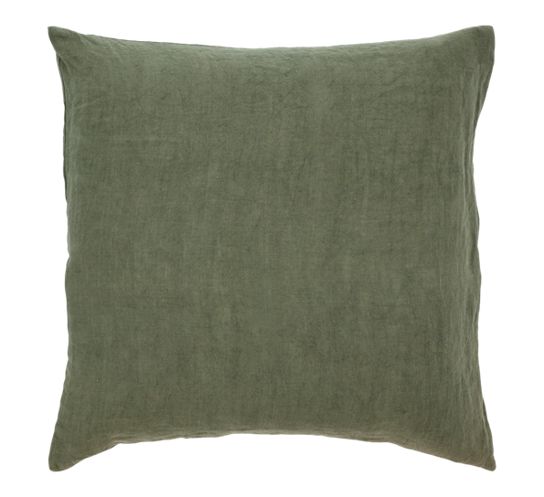 Linpute 50x50 cm oliven fra Södahl