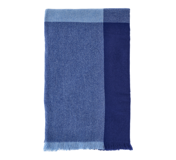 Merinopledd 130x200 cm Royal Blue fra Södahl