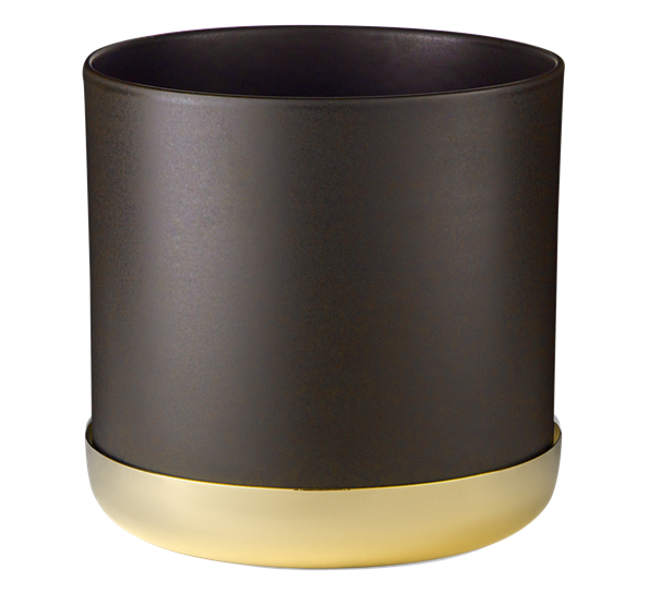 Nurture potteskjuler liten sjokoladebrun fra Skultuna