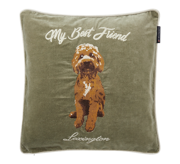 My Best Friend putetrekk 50x50 cm oliven Lexington