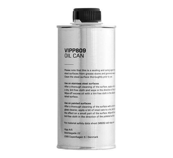 Vipp809 behandlingsolje til stål fra Vipp