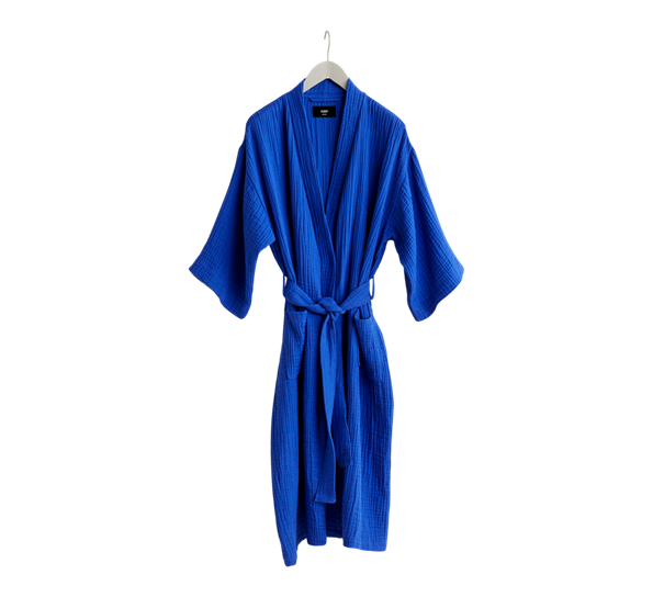 Crinkle badekåpe one size ultramarine fra HAY
