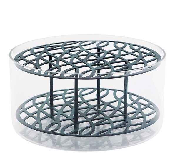 Äng vase blå-grønn stor fra Klong