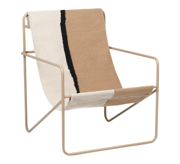 Desert lenestol cashmere og soil fra Ferm Living