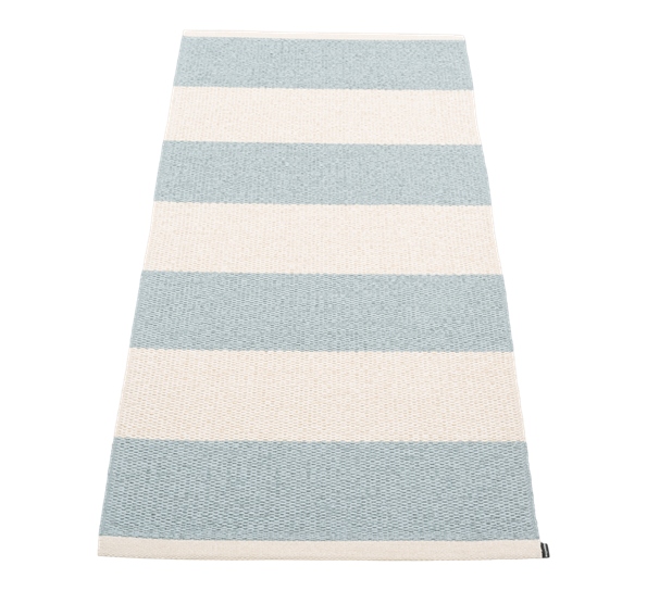 Bob matte blue fog vanilje 70x150 cm fra Pappelina